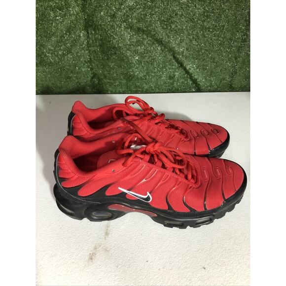Nike Air Max Plus Tn University Red Athletic Shoes Mens Size 7.5 - Picture 6 of 6